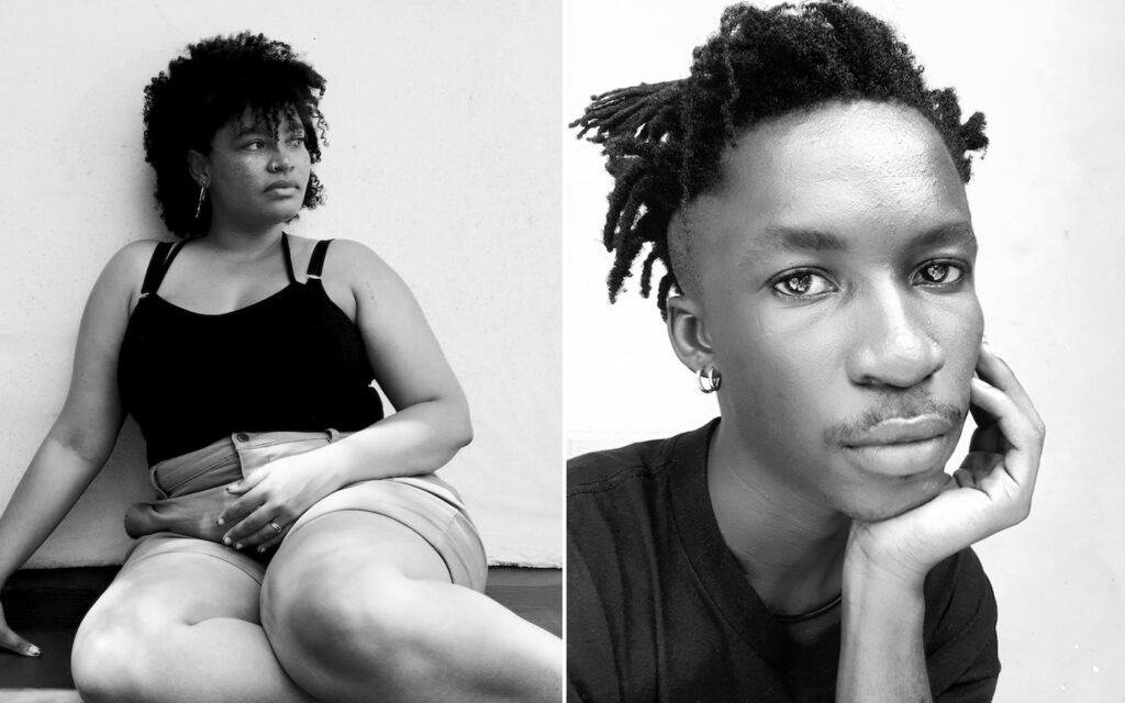 (left) Ama Josephine Budge Johnstone. Image Credit: Zachary Maxwell Stertz; (right) Eric Gyamfi Photo credit: Eric Gyamfi