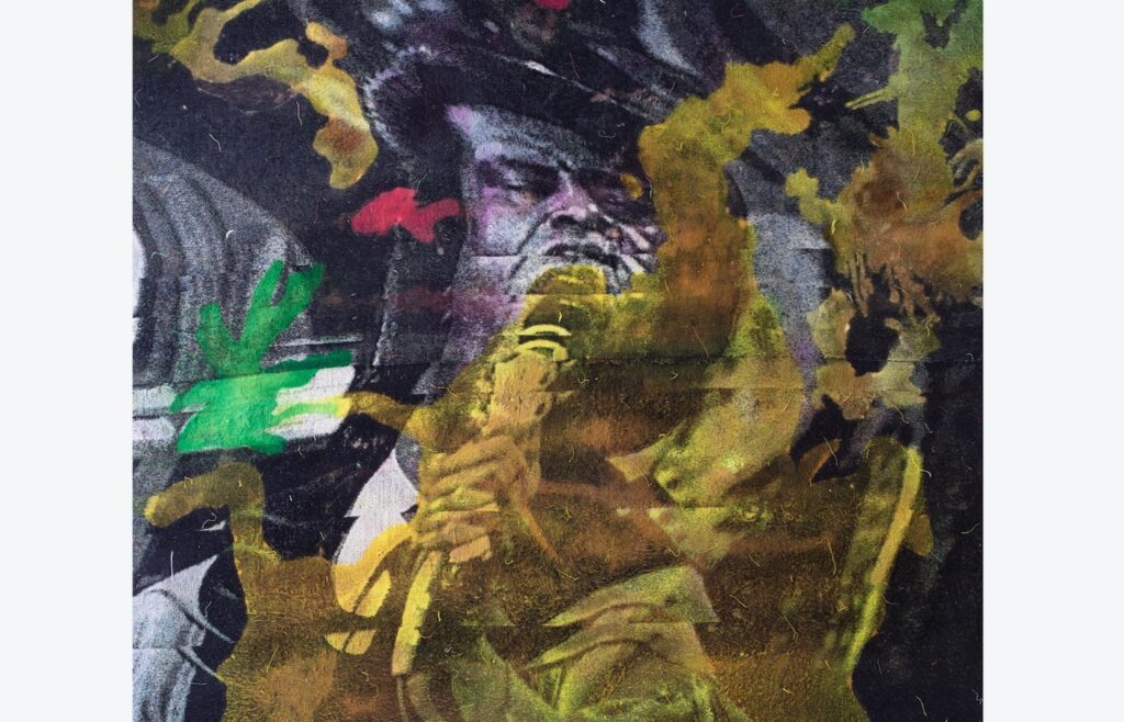 Noel W Anderson, In the Spirit, 2023. Courtes of Shirley Fiterman Art Center