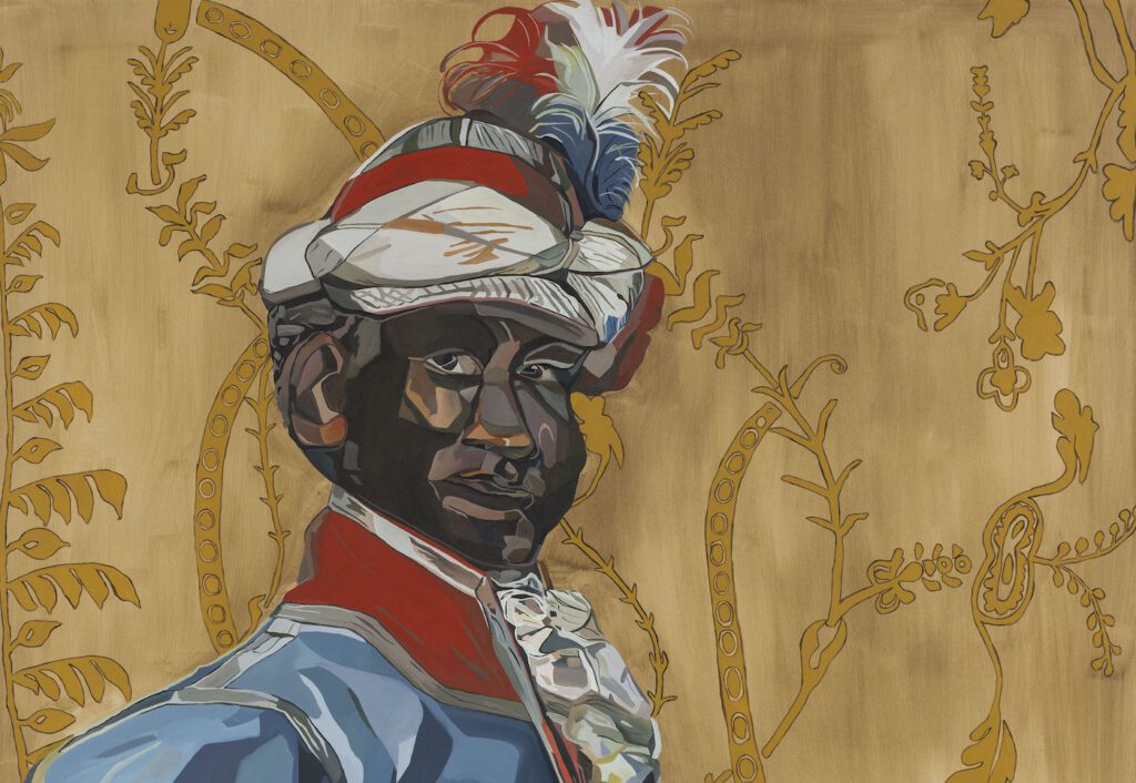 Joy Labinjo, Christian Van Moolhop (cropped), 2022, Oil on Canvas. Courtesy the artist. 