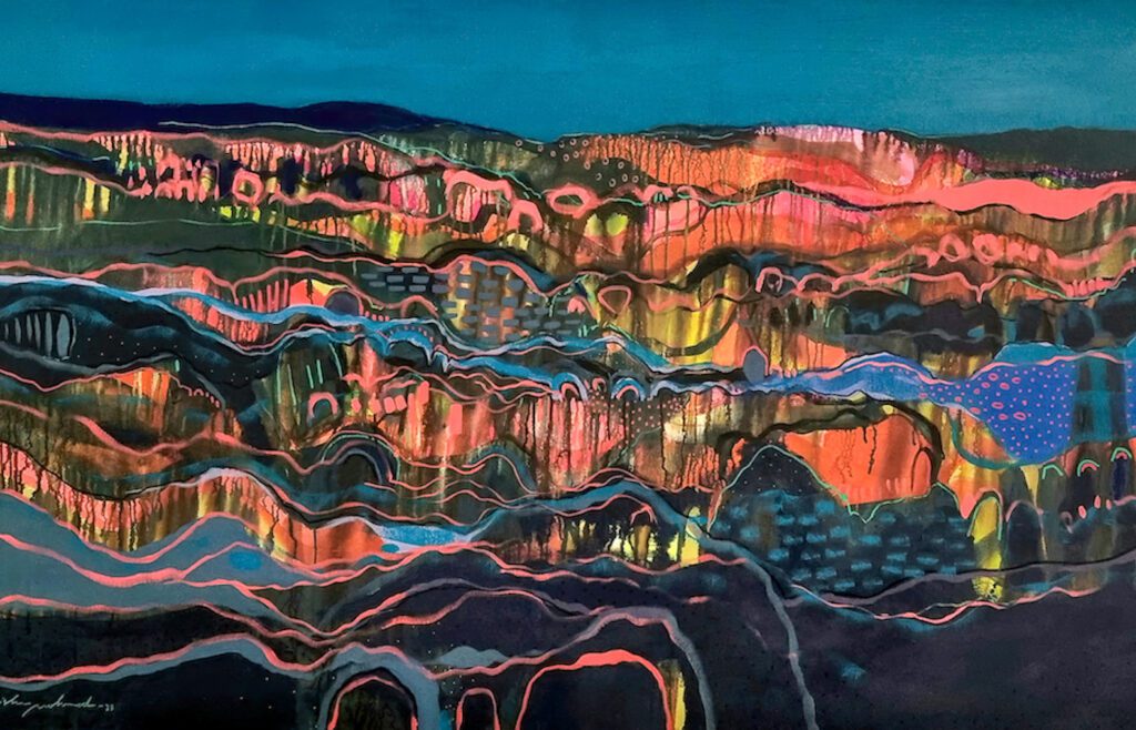 Miska MOHMMED, Autumn forests, 2023. Courtesy of OOA GALLERY