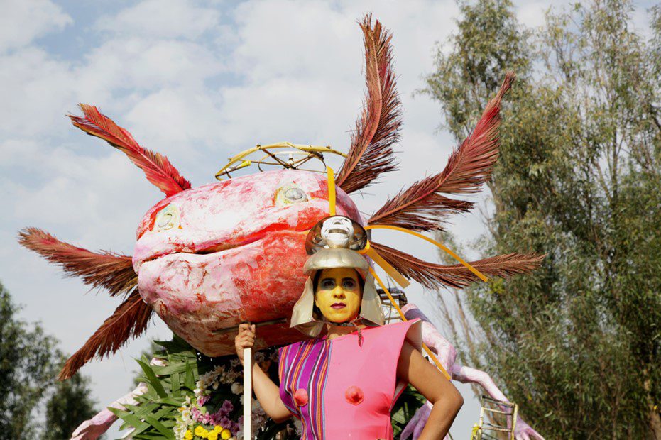 Naomi Rincón Gallardo, Sonnet of Vermin, 2022. Photo by Claudia López Terroso.
