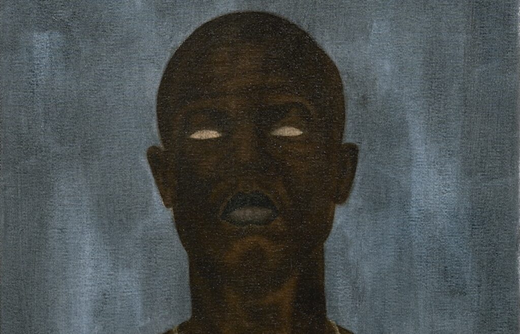 Cinga Samson, Into Entle (detail), 2020. Oil on canvas. Courtesy of Norval Foundation