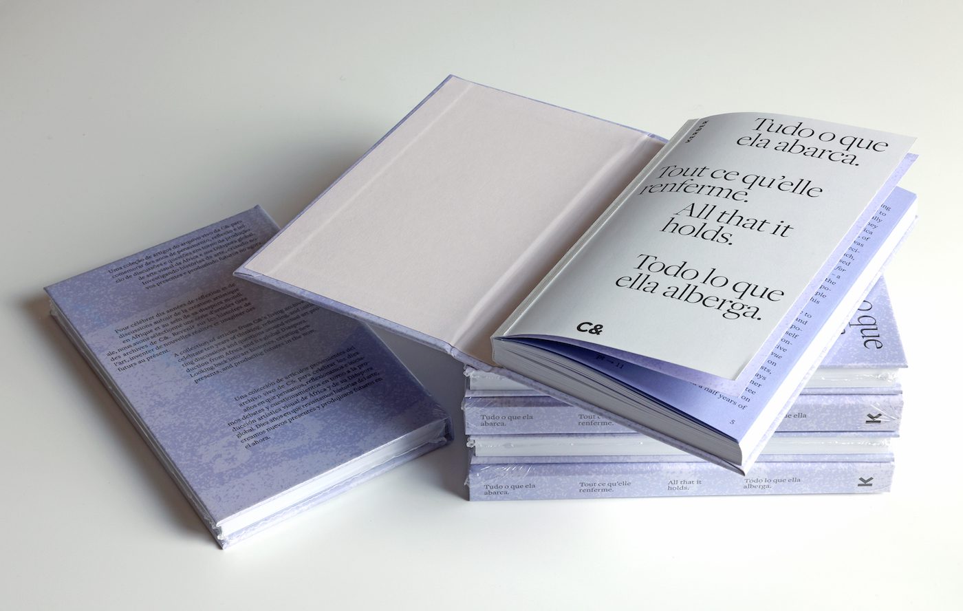 All that it holds. Tout ce qu’elle renferme. Tudo o que ela abarca. Todo lo que ella alberga, 2023. Published by C& and Kerber Verlag.