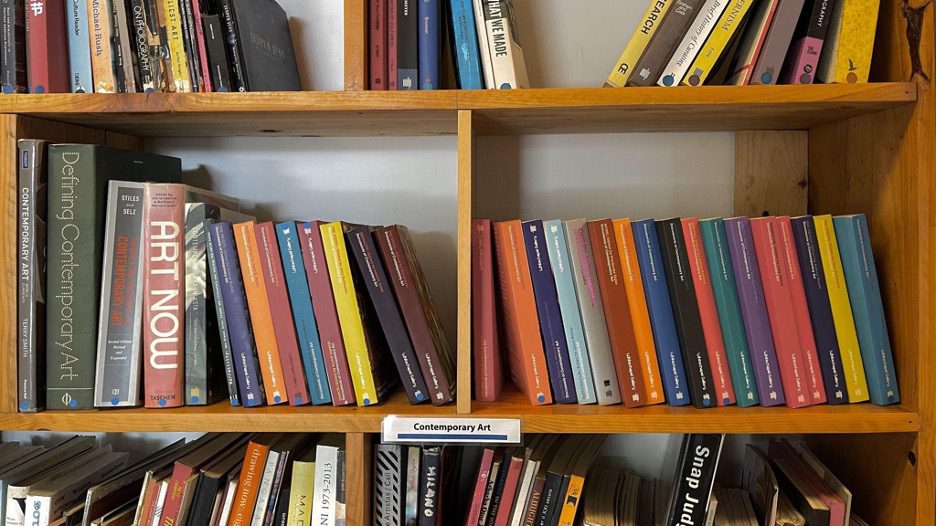 1st Circular Library, Foundation for Contemporary Art-Ghana, Accra. Photo: Abbey IT-A