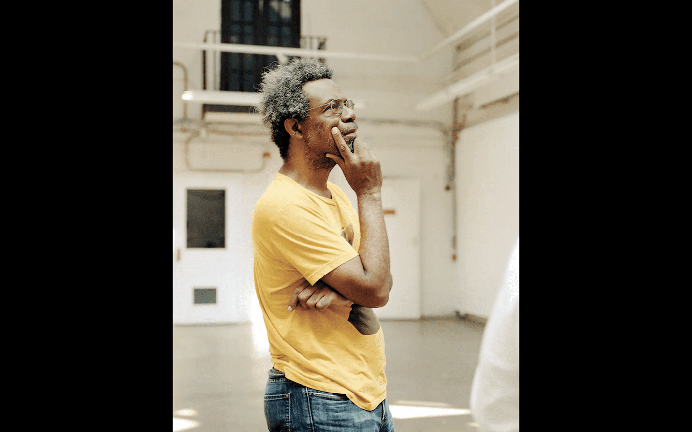 A portrait of Pope.L (photo by Peyton Fulford, courtesy Modern Art London)