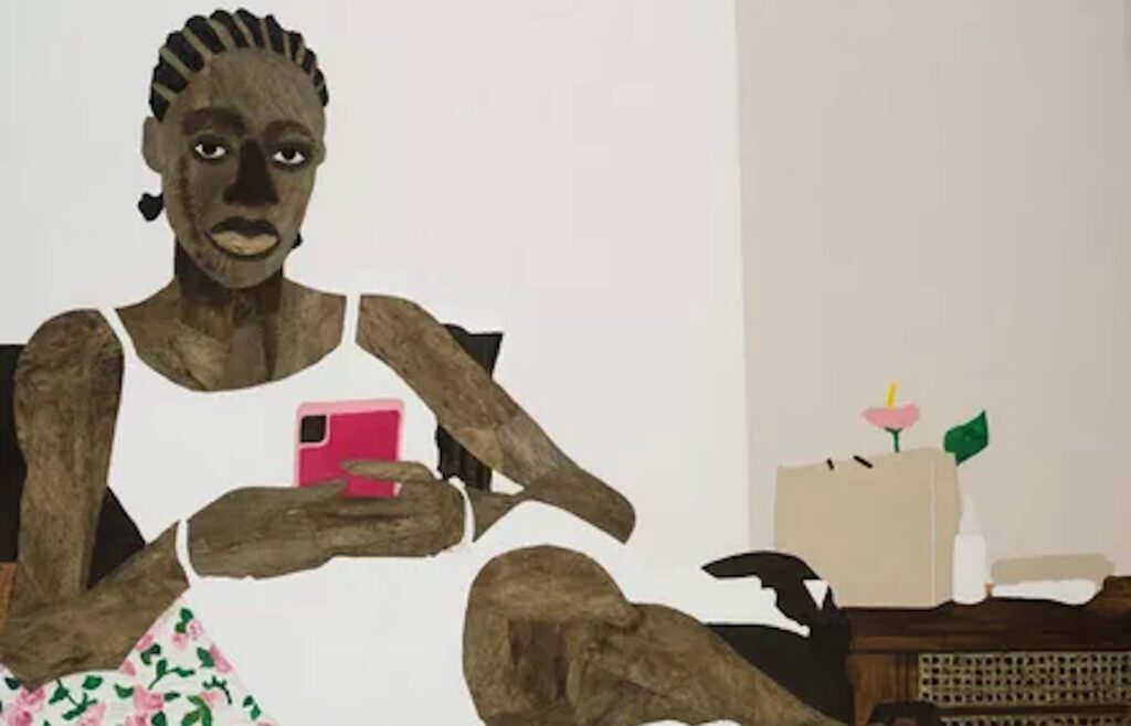 Aplerh-Doku Borlabi
Weekend Away (detail), 2023. Courtesy of Gallery  1957 