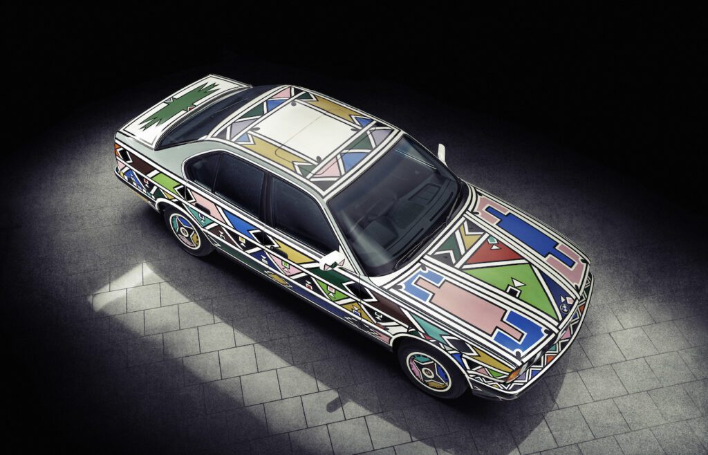 BMW Art Car 525i Esther Mahlangu, Copyright: BMW AG Pressezwecke