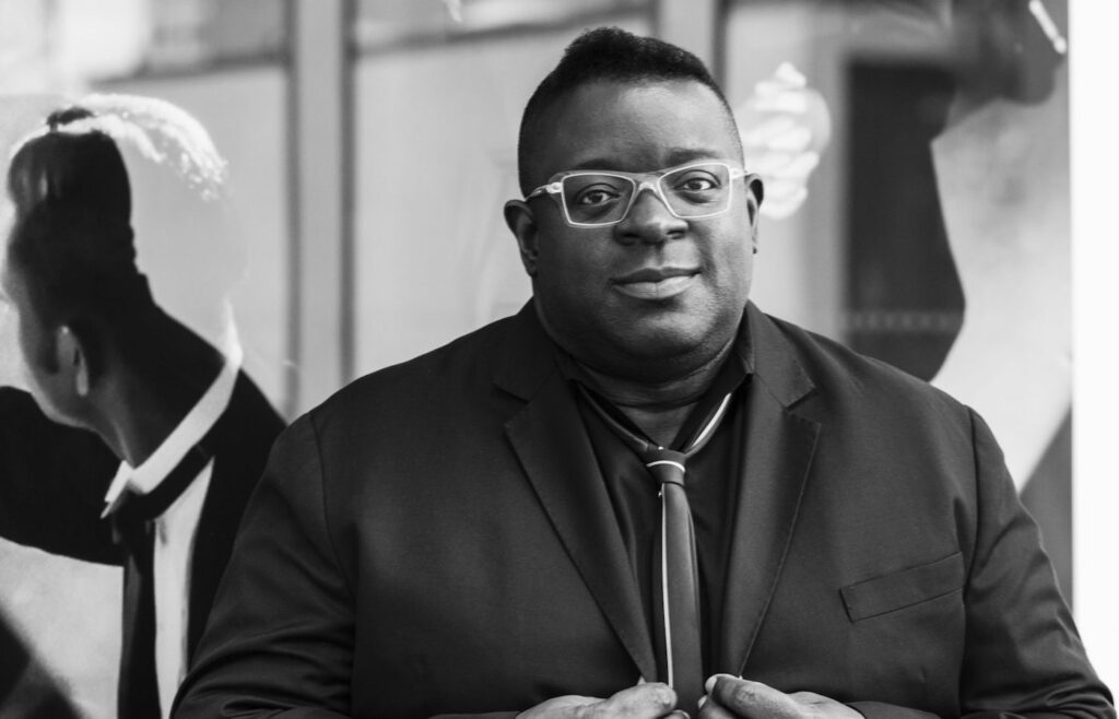 Image: Portrait of Isaac Julien by Thierry Bal