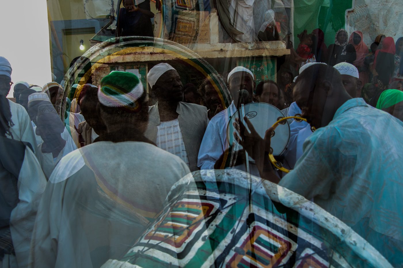 Elsadig Mohamed Janka, The Adoration, from Ahmed My Beloved series, 2016, Courtesy of Borderlands Art. 