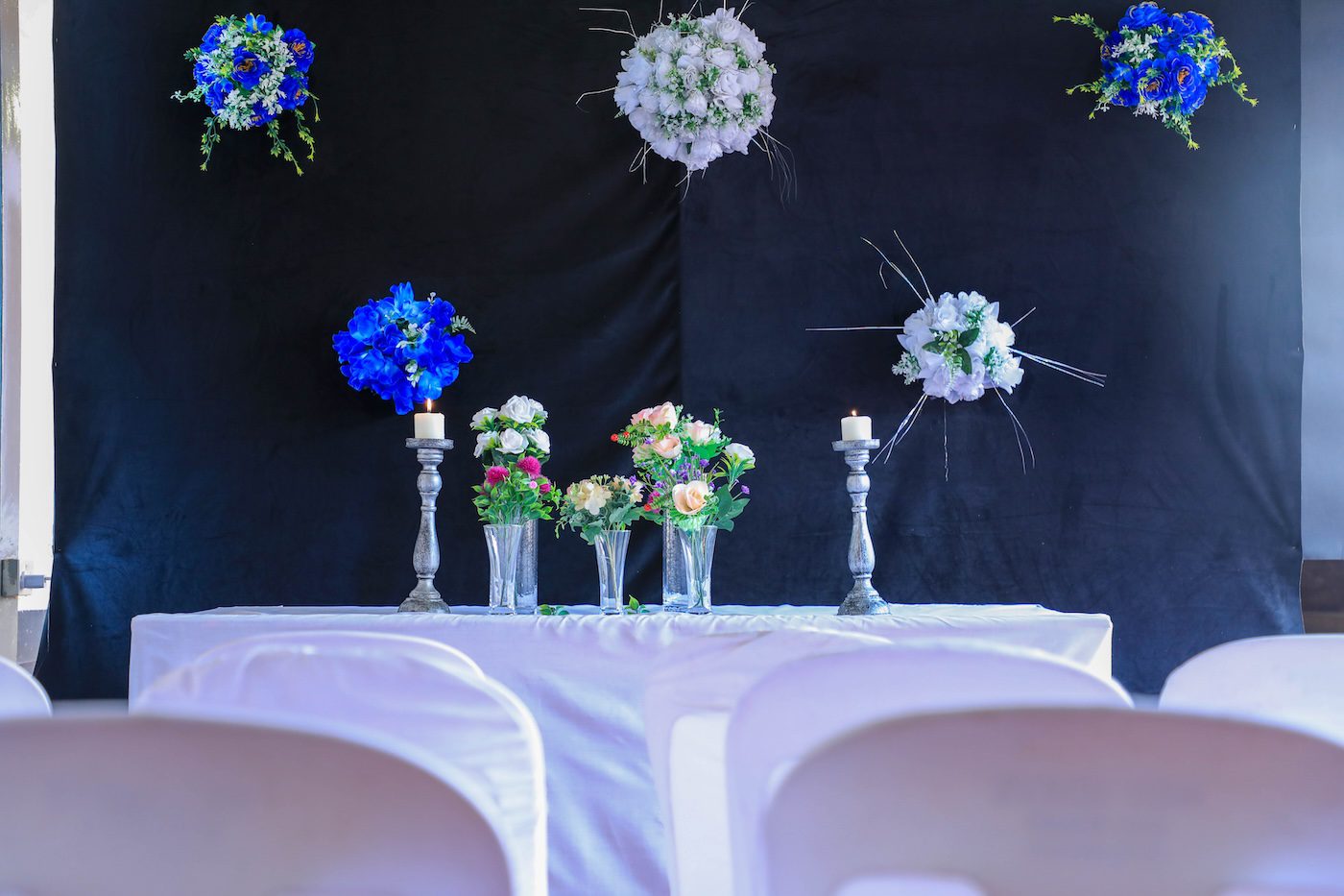 Helena Uambembe, In memory We love, 2022. Installation view at Njabala Foundation. Photo: Royal Kenogo.