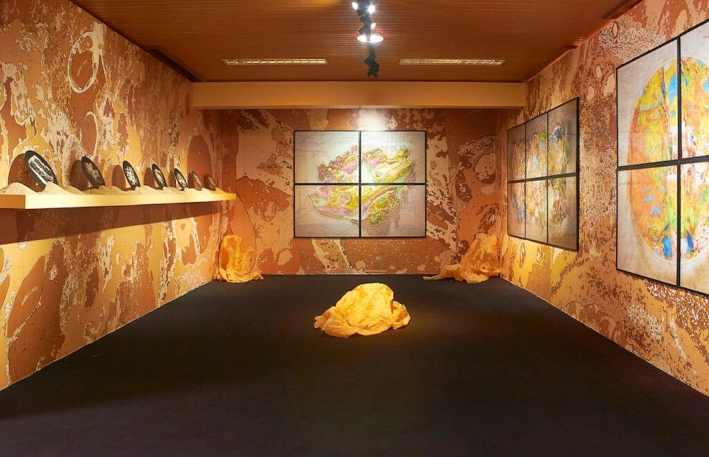 Tracy Naa Koshie Thompson, Worlds within Worlds, installation view, 2024. Courtesy of 