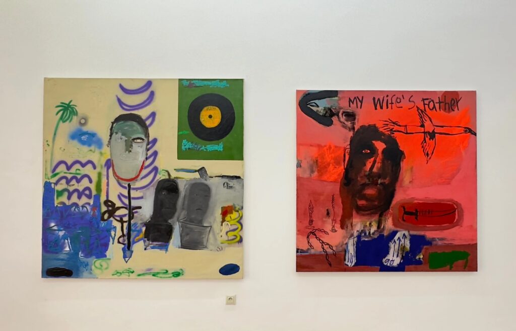 Emanuel Tegene,  Until the Mockingbird Stops to Sing, installation view, 2025. 