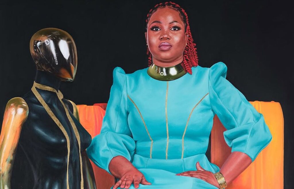 Jeremiah Quarshie, Memories of Yellow: A Game of Power & Chance, 2025. Courtesy of Gallery 1957