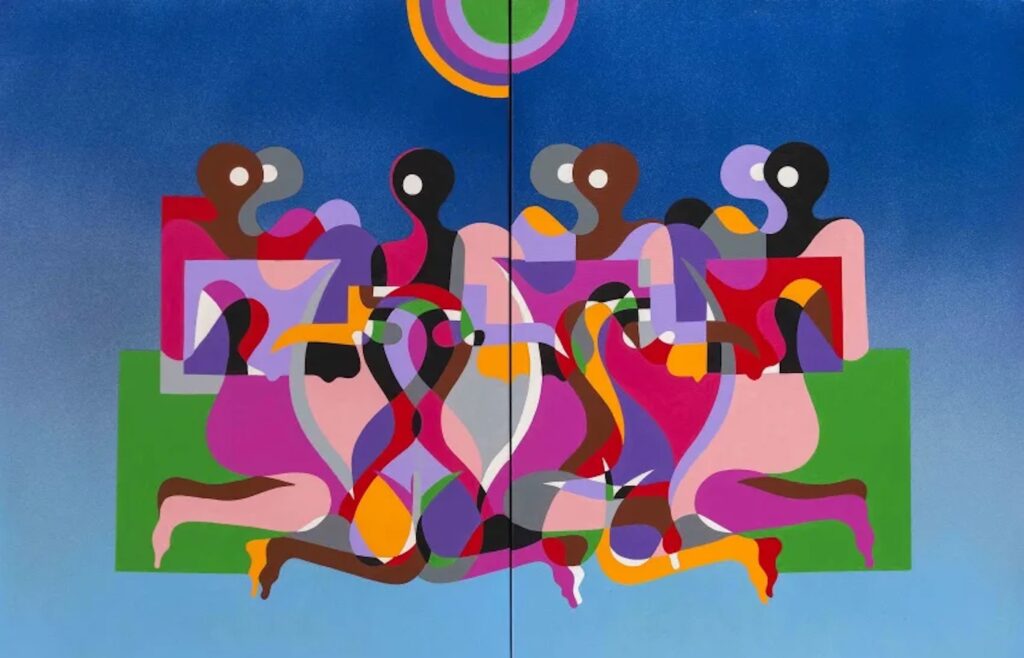 Abdelkader Laâraj, The Passion of Colors, 2025. Courtesy of L’Atelier 21