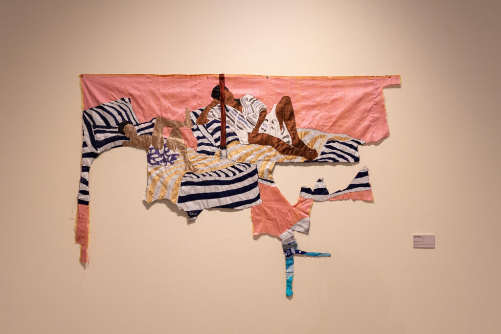 Billie Zangewa, Breeding Ground, installation view, 2025. Courtesy of Norval Foundation