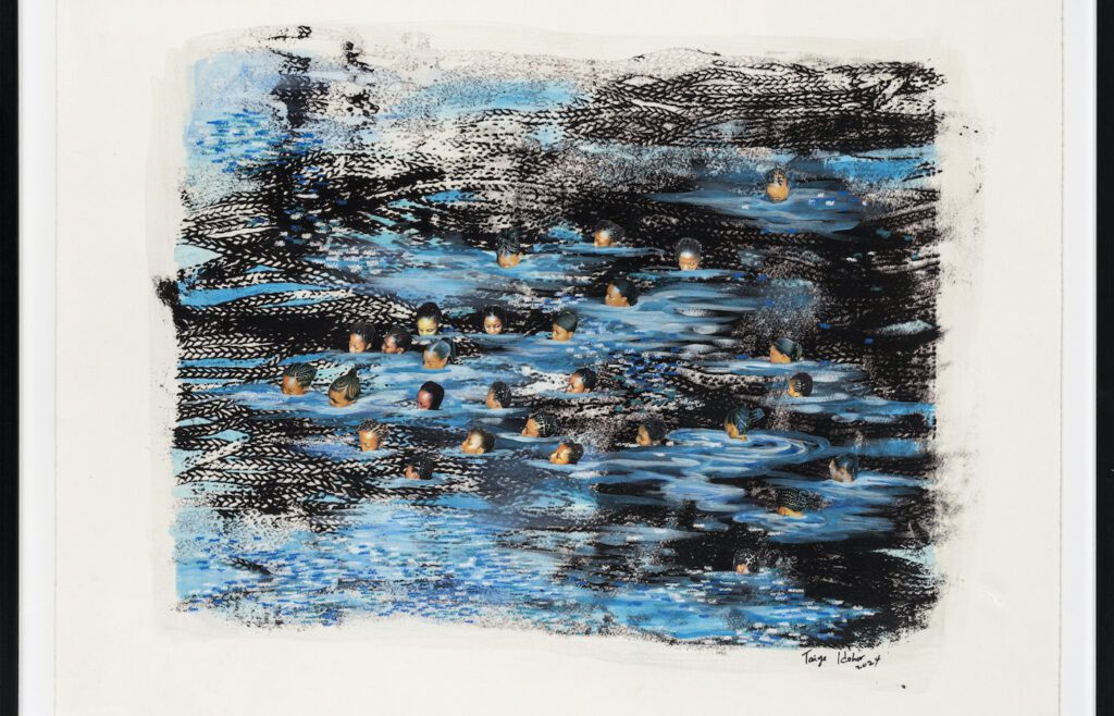 Gallery Brulhart, TaiyeIdahor Westbound, 2024. Courtesy of Taiye Africa Basel 2025