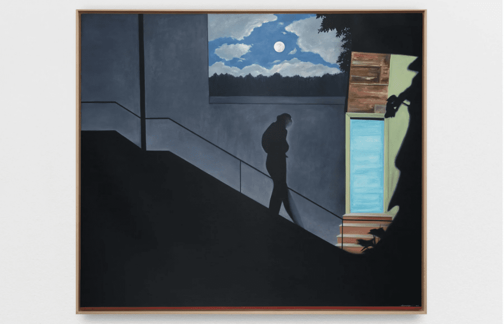 Ian Mwesiga, Moon Walk I, 2025. Copyright the Artist
