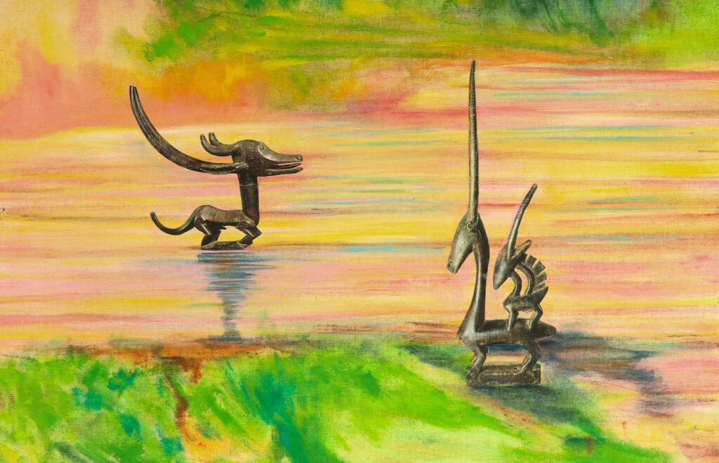 Obi Okigbo, Remembrance of I AM (VI), 2025. 