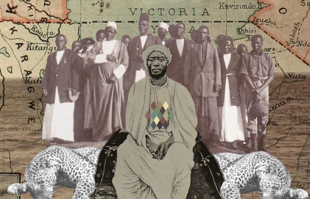 Canon Griffin Rumanzi, Mad Eye of History Without Blinking, 2025. Courtesy of Nairobi Contemporary Art Institute