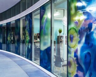 Jazsalyn, A(spora), 2025. Installation view at John Chavis Memorial Park, Raleigh, NC, US. Courtesy the artist and Raleigh Arts. Photographer: Jude McDonald. 