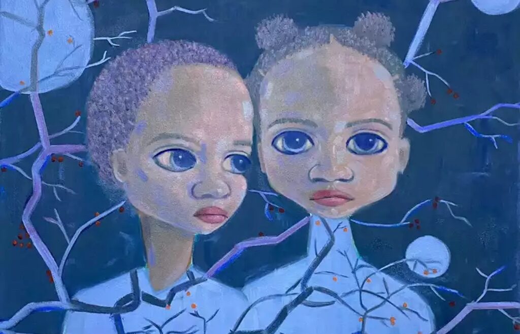 Adulphina Imuede, Entwine, 2025. Courtesy of Wunika Mukan Gallery