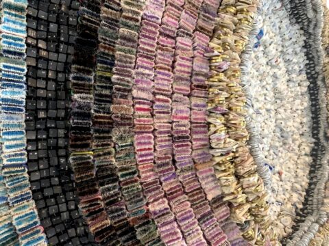 Moffat Takadiwa. Installation View of National Pavilion of Zimbabwe at 60th Venice Biennale, 2024. Photo: C&